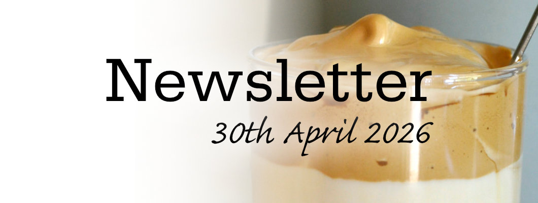 Newsletter 30th April 2026
