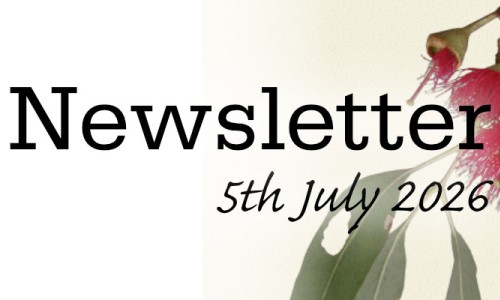 Newsletter 5th July 2026