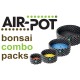 Bonsai Combo Pack 4: Five 1.5 L and One 4.1 L Air-Pot Bonsai Containers