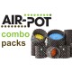 Combo Pack 2:  Ten 1 L Prop Pots, Two 4.1 L Seed Trays, Three Each of 3 L and 9 L Air-Pot Containers