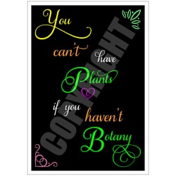 You Can't Have Plants if You Haven't Botany - 5″ × 7″ Blank Greeting Card With Envelope