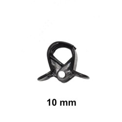 Fifty 10 mm Spring-loaded Clips for Staking Orchid and Similar Showy Flower Stems