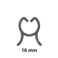 Fifty 16 mm Light Duty Trellis Clips for Staking or Training Orchids and Other Lightweight Plants