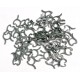 Fifty 16 mm Light Duty Trellis Clips for Staking or Training Orchids and Other Lightweight Plants