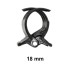 Twenty-Five 18 mm Spring-loaded Clips for Staking Orchid and Similar Showy Flower Stems