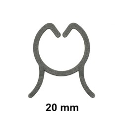 Fifty 20 mm Light Duty Trellis Clips for Staking or Training Orchids and Other Lightweight Plants