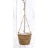 220 mm Woven Natural Grass Maya Hanging Basket - From 1 Unit