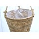 220 mm Woven Natural Grass Maya Hanging Basket - From 1 Unit