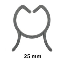 Fifty 25 mm Light Duty Trellis Clips for Staking or Training Orchids and Other Lightweight Plants