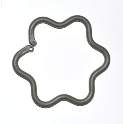 Ten 50 mm Diameter Coir Pole Rings for Training Vines and  Other Climbing Plants