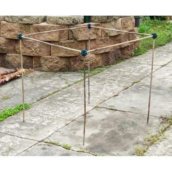 Six-Way Bamboo Cane connectors, 8pk