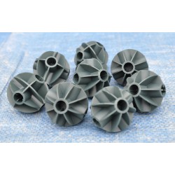 Six-Way Bamboo Cane connectors, 8pk