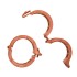 Twenty 25 mm Diameter Heavy Duty Trellis Clips for Staking or Training Tomatoes, Other Vines and Heavier Plants